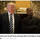 Look closely: this may be the only time you’ll ever see Donald Trump feeling awkward.